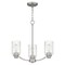 Quoizel Acacia 3-Light Brushed Nickel Chandelier ACA5020BN - alternate 2